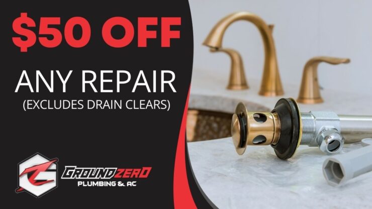 50 off any repair